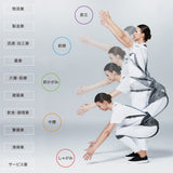 【アシストスーツ・返却可能】SUPPORT JACKET Bb+FIT (WIDE) | 腰の負担軽減に