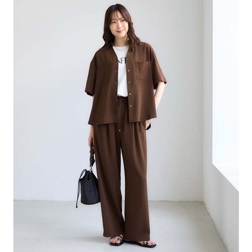 【ROPÉ PICNIC】 きれいめパンツstyle｜週3着回せるコスパ最強コーデ！