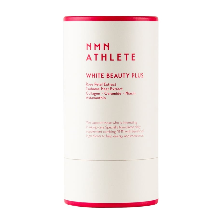 NMN ATHLETE WHITE BEAUTY PLUS  |国産純度99.9％以上のNMN（ニコチンアミドモノヌクレオチド）摂取から始める美肌＆エイジングケア