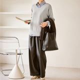 【ROPÉ PICNIC】 きれいめパンツstyle｜週3着回せるコスパ最強コーデ！