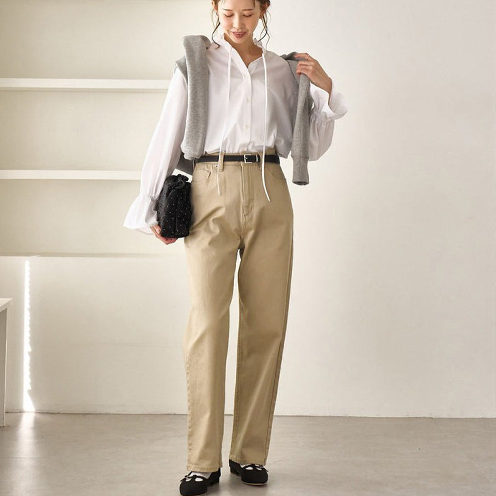 【ROPÉ PICNIC】 きれいめパンツstyle｜週3着回せるコスパ最強コーデ！