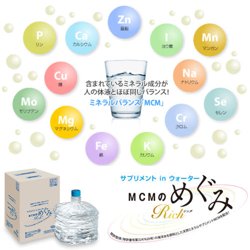 ウォーターサーバー・お水のサブスク】MCMのめぐみ のサブスク